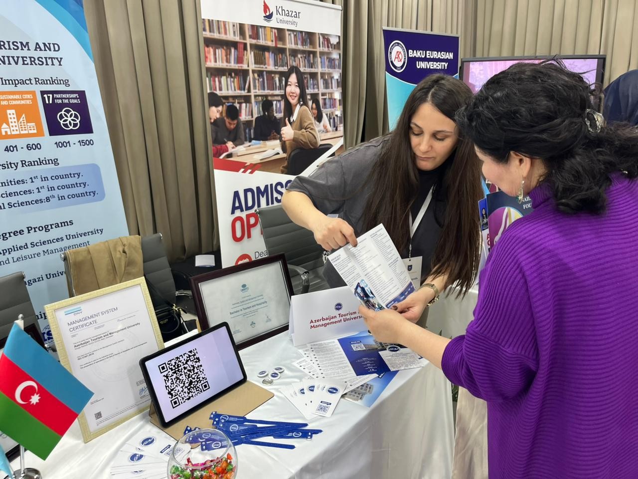 ATMU “Study in Azerbaijan” sərgisində təmsil olunur - FOTOLAR